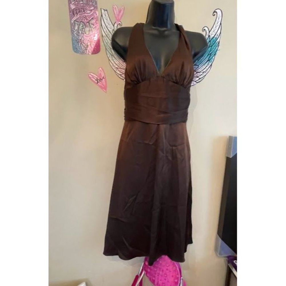 Women's Molly Halter Silk Dress